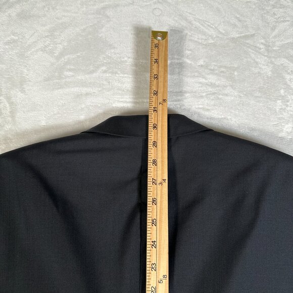 Hugo Boss Blazer Men Size 40R Black 100% Wool Made in USA The Grand Central US - Picture 7 of 14